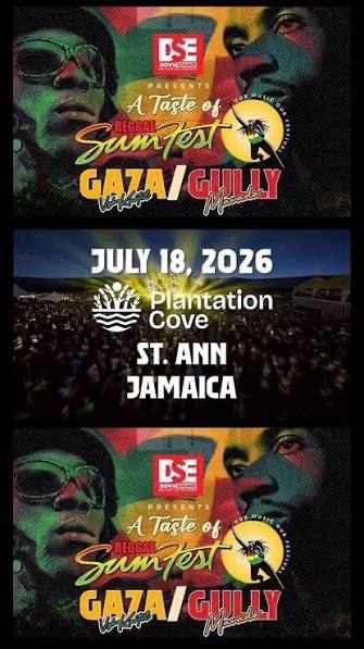 A TASTE OF REGGAE SUMFEST โ GAZA / GULLY flyer