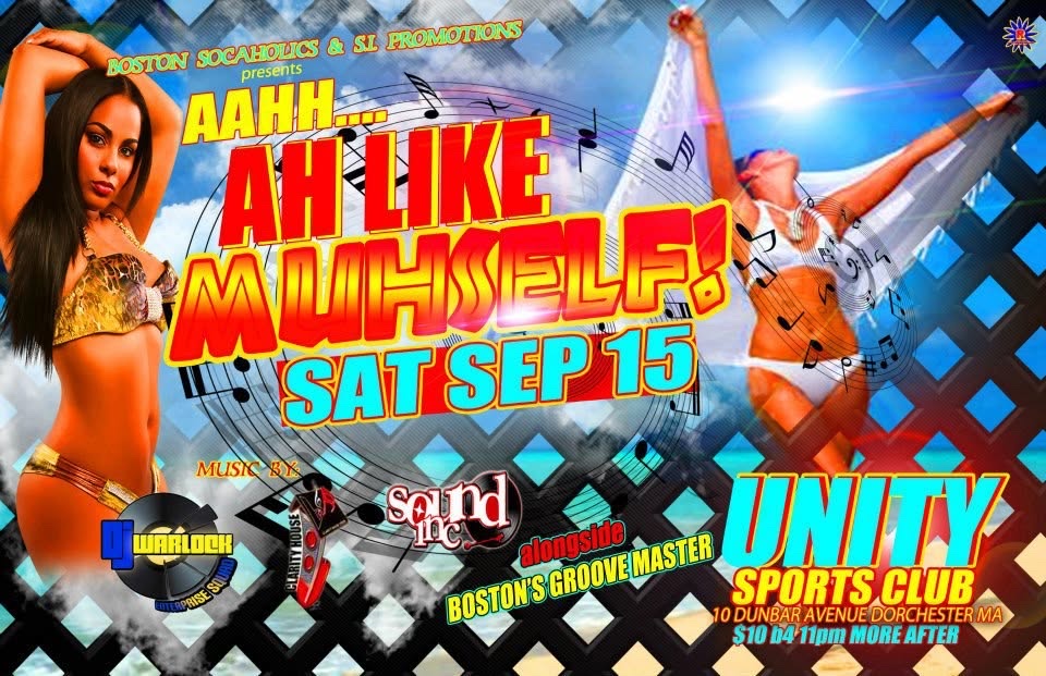 AAHH AH LIKE MUHSELF flyer