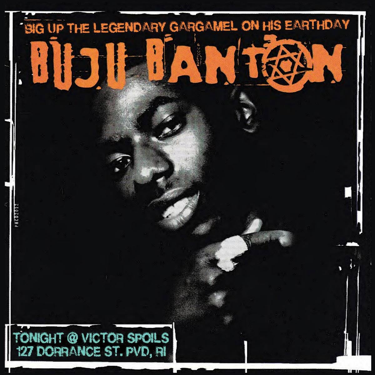 BUJU BANTON EARTHDAY flyer