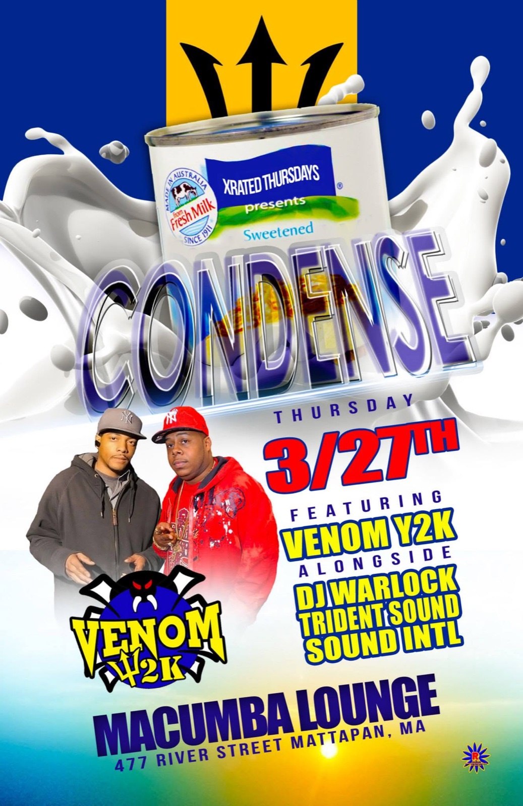 CONDENSE — VENOM Y2K flyer