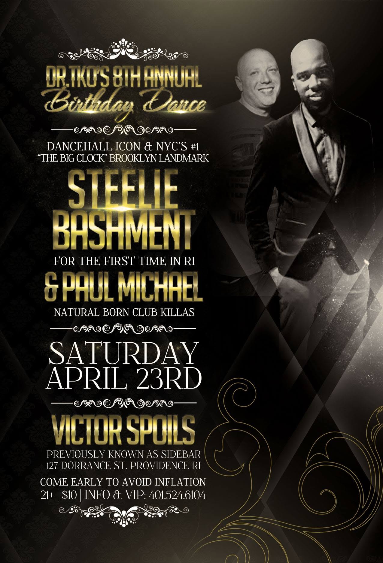 DR.TKO'S 8TH ANNUAL BIRTHDAY DANCE flyer