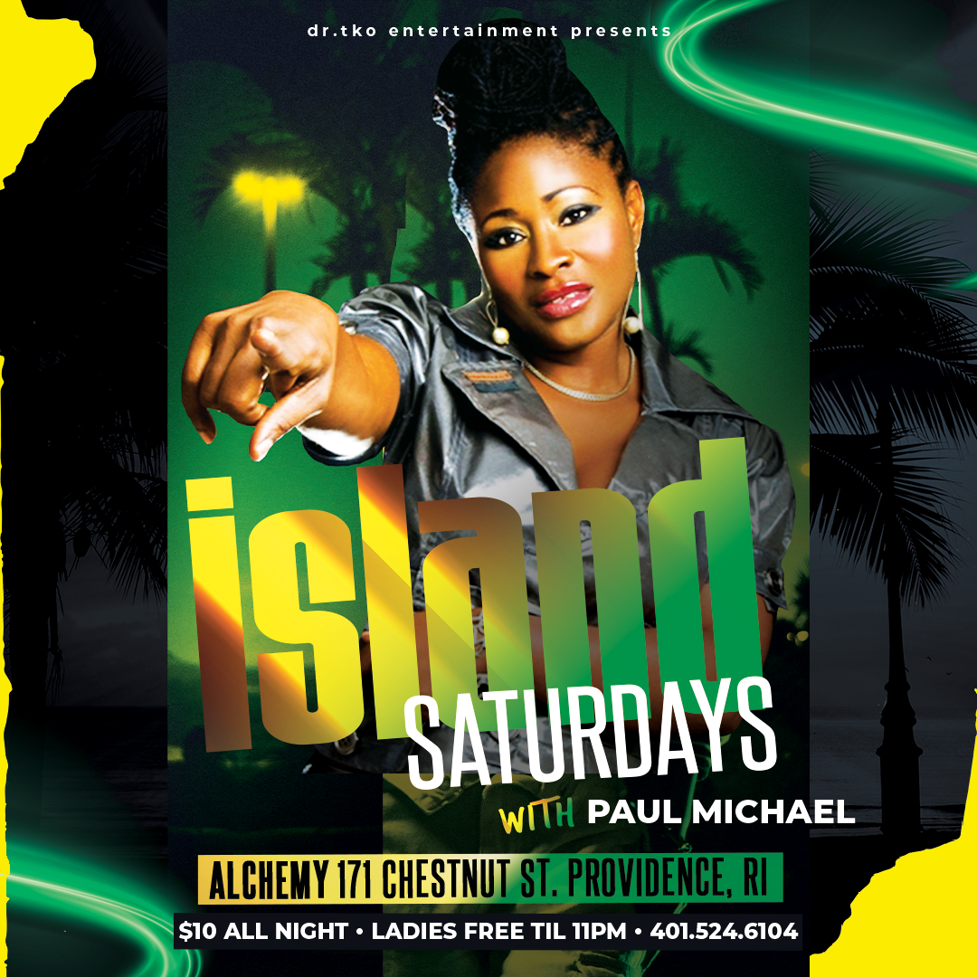 ISLAND SATURDAYS — WITH PAUL MICHAEL flyer