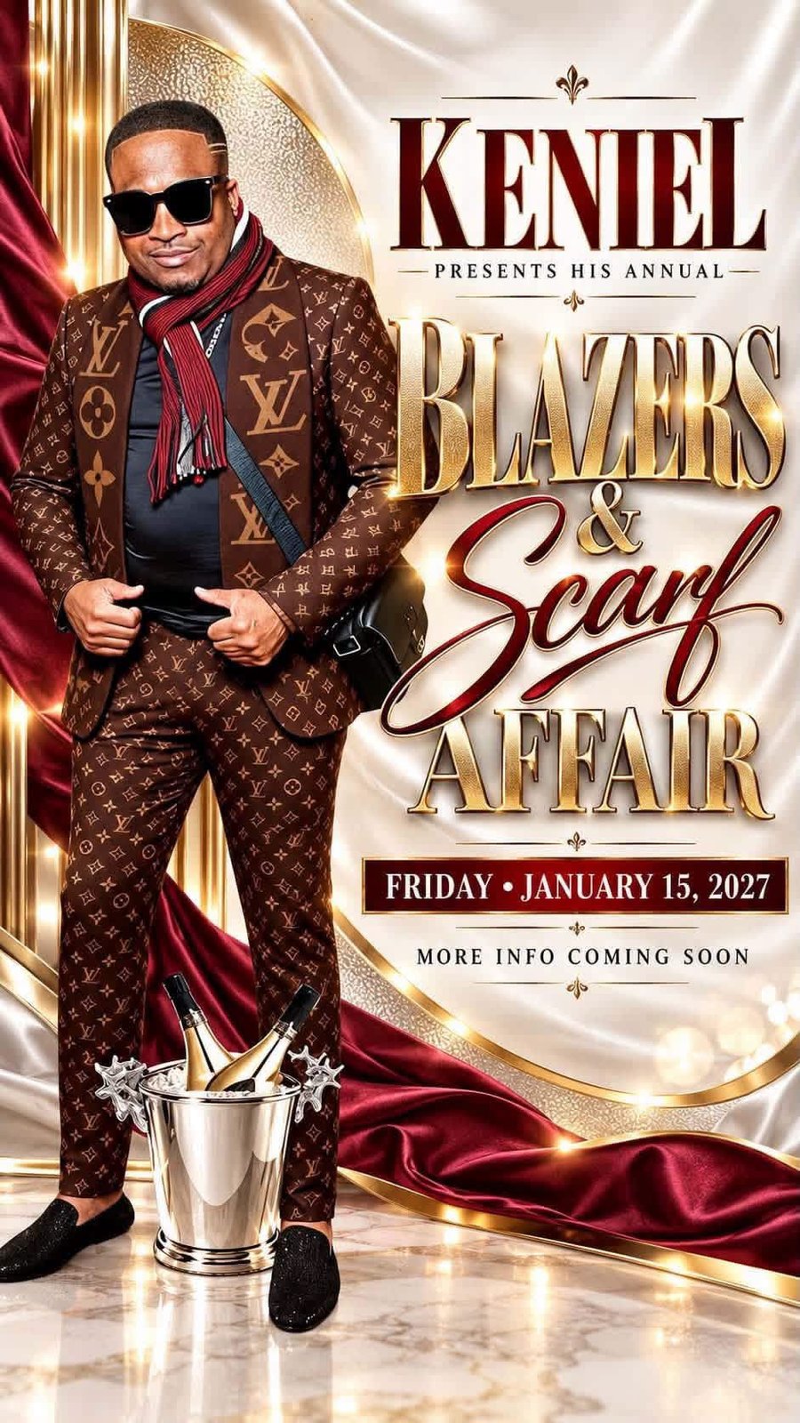 KENIEL'S ANNUAL BLAZERS & SCARF AFFAIR