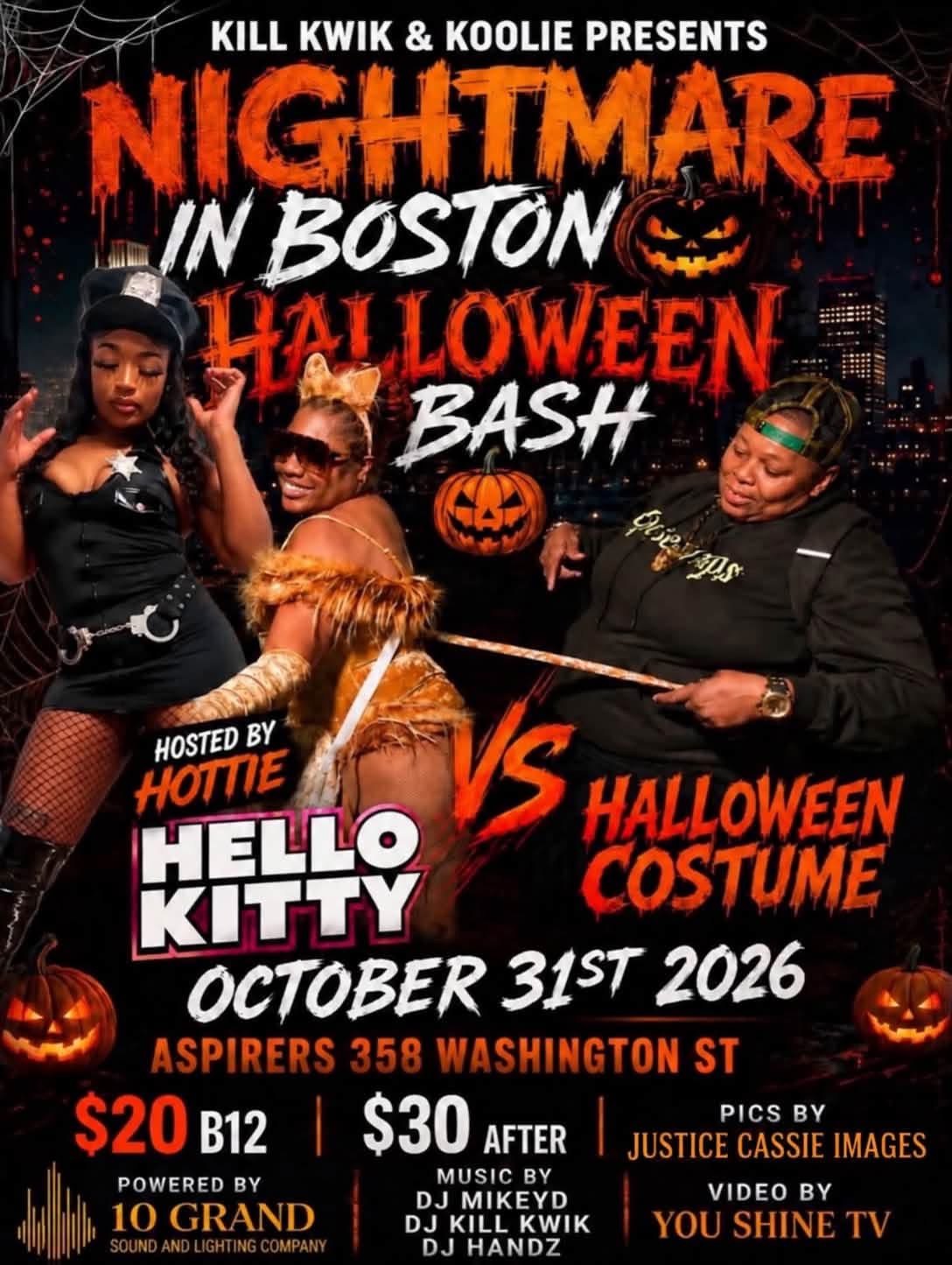 NIGHTMARE IN BOSTON — HALLOWEEN BASH