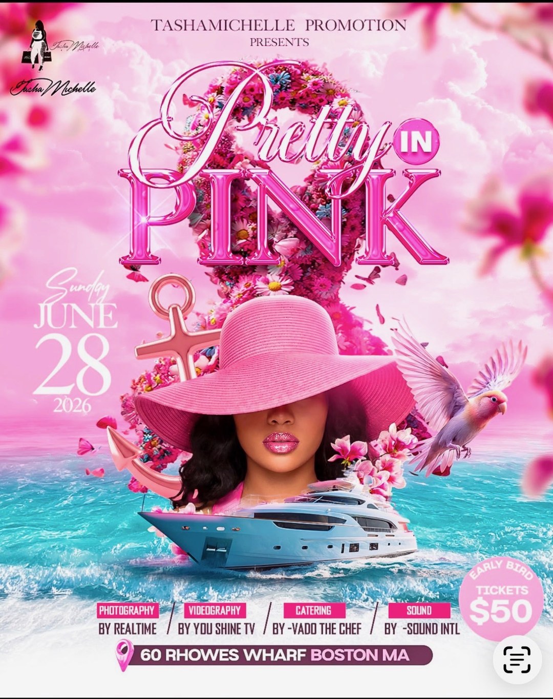PRETTY IN PINK flyer