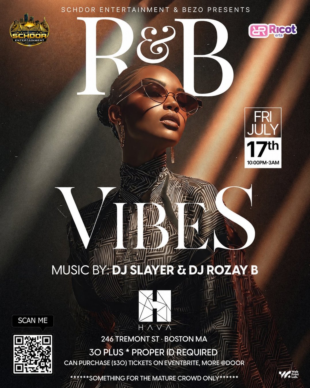 R&B VIBES flyer