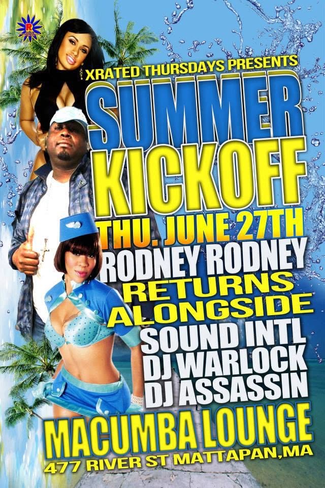 SUMMER KICKOFF flyer