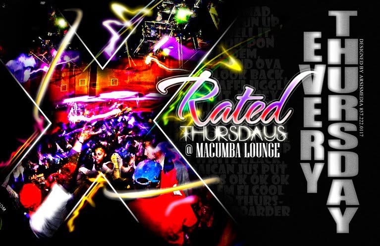 X RATED THURSDAYS flyer